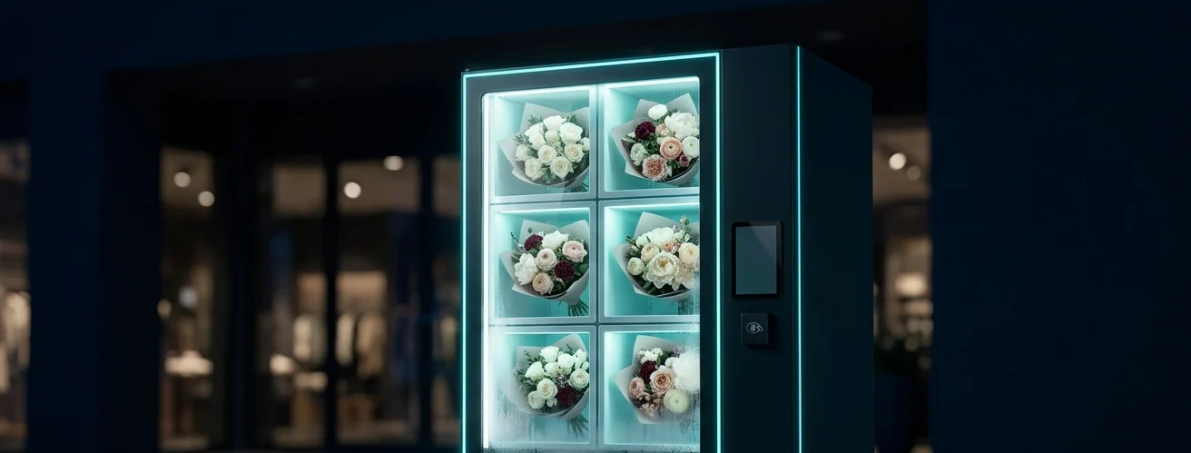 Venduron Blumen-Automat
